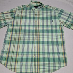 Caribbean Joe Multicolor Plaid Shirt